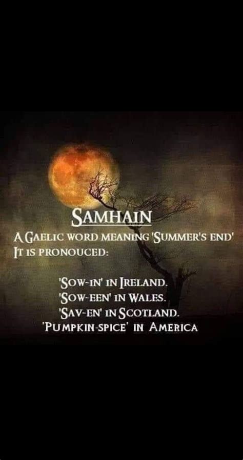 samhain pronunciation